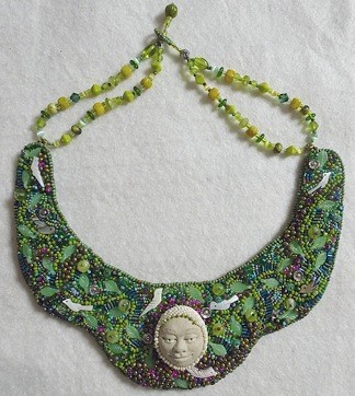 Necklace made by Pat Herkal