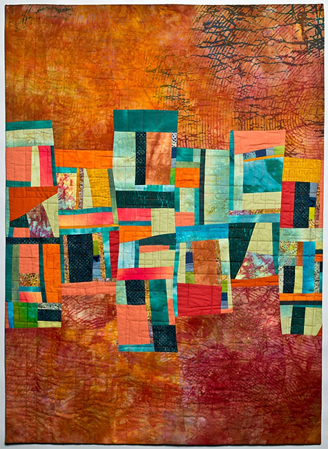 13- Fractured city by barbara Ramsey