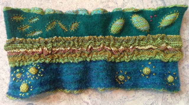 15- Exploration adn doubleweave2 by Cathie Weir